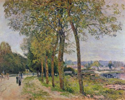 La Seine à Marly, 1876 - Alfred Sisley